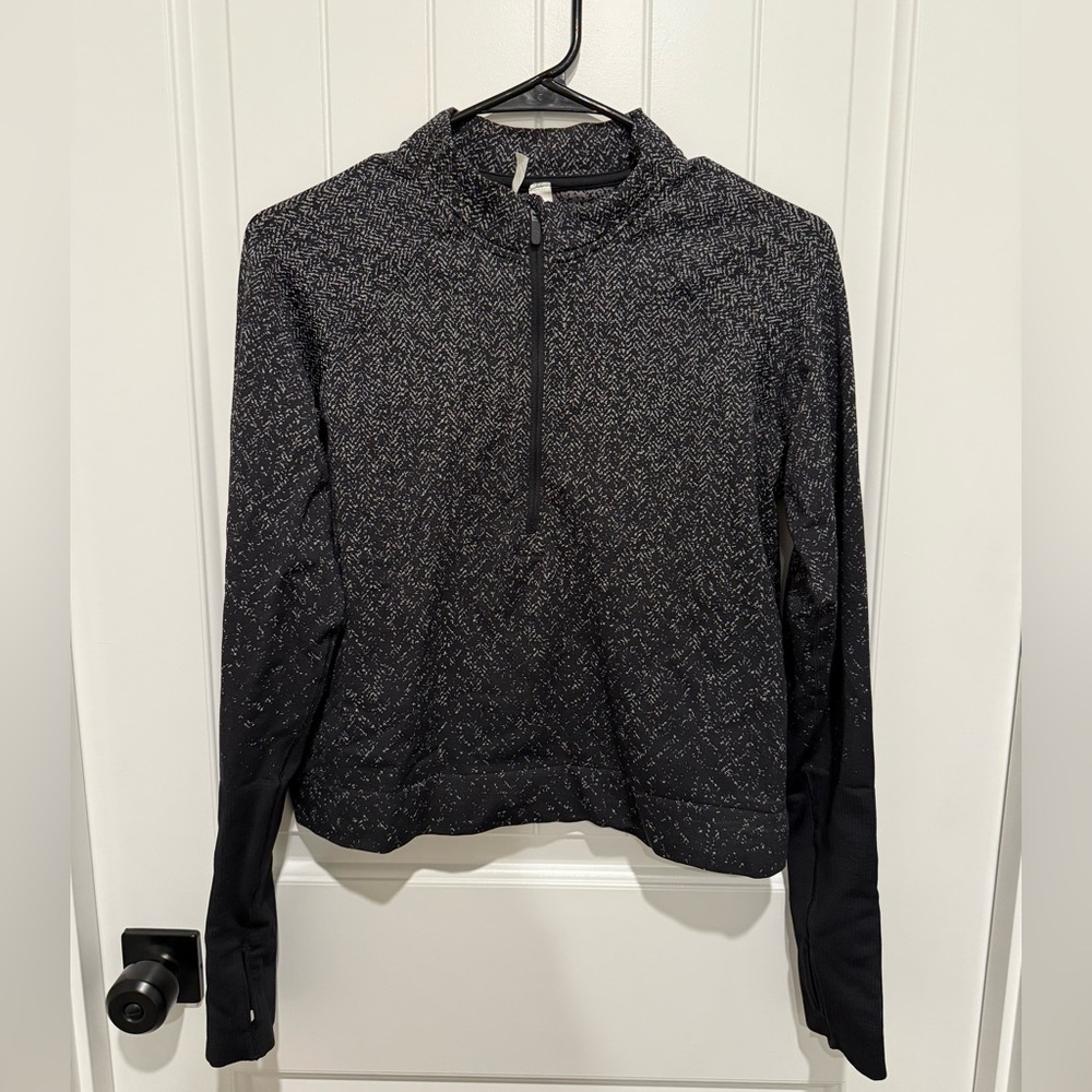 Lululemon Rest Less Cropped 1/2 Zip